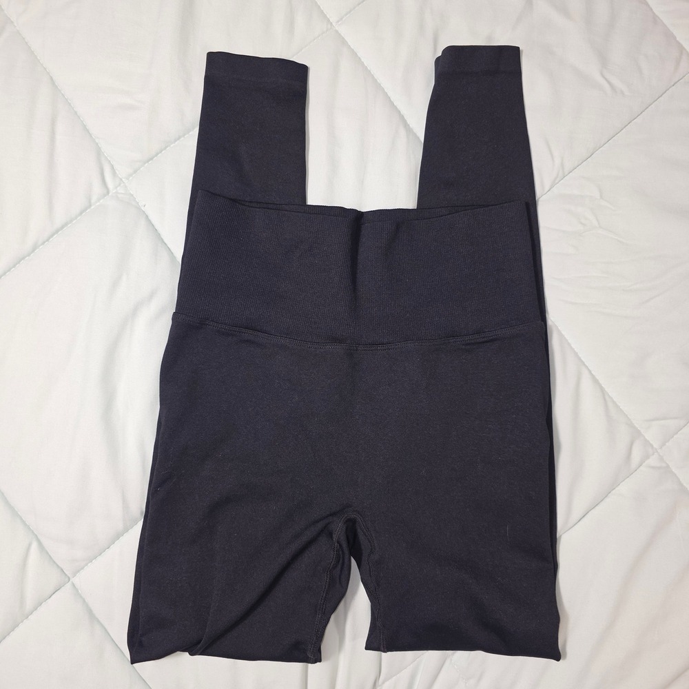 Brxl Leggings Women Small Black Excellent Scrunch Butt High Waisted Activewear